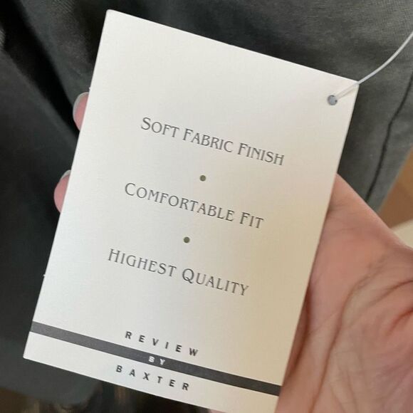 NWT Chino Brand Front Pleat Shorts Olive Green 38 - Picture 6 of 8